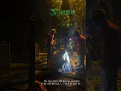 O esgoto curou no lugar contratantes crus curados UV da matéria molhada do forro de CIPP no subsolo nenhuma escavação