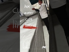 Forro de inversão de gravidade da água para reparo de esgoto municipal de inversão de água CIPP sem trincheiras