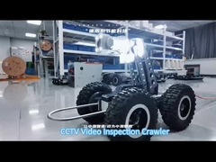 Cctv automático de tubulação crawler mais esgoto de águas pluviais tubulação de inspeção de câmera