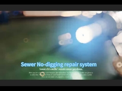 Super grande revestimento UV DN1650 por 65m de comprimento foi instalado em Qingdao Shandong