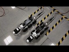 Rodas de robôs de rastreamento de tubulações CCTV em tamanhos pequenos e grandes