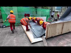 pressão uv revestimento cipp tubo curado no local máquina construção sem valas reparo encanamento