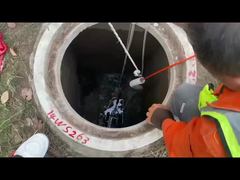 Plugue traseiro da câmera de inspeção de drenos e tubulações para robô de CCTV sem fio, para defeitos em tubulações de esgoto