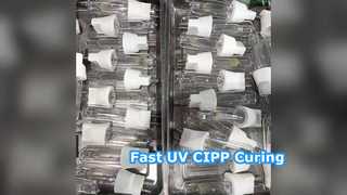 Lâmpadas de cura UV CIPP de alto desempenho para reparo de tubulações