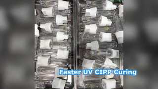 Lâmpadas de cura UV CIPP de alta intensidade para reparo de tubulações