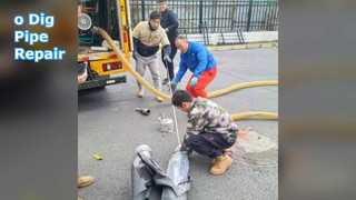 Reparação de tubos sem valas LED UV CIPP