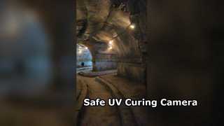 Câmera UV para inspeção por vídeo em espaços confinados