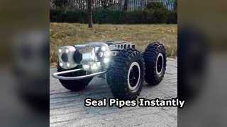 Os tampões para tubos infláveis ​​CIPPTECH vedam esgotos