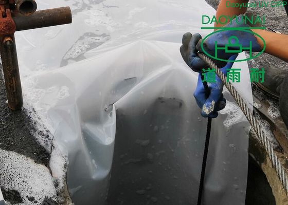 Reparo da formação em tecnologia de Trenchless do forro da inversão CIPP do filme de dano a proteger
