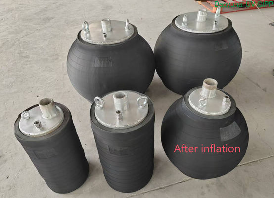 DN100-DN1000 Tubo de ensaio de alta pressão para ensaios de estanqueidade de esgotos Pressão máxima 6bar Intervalo DN100-DN1000